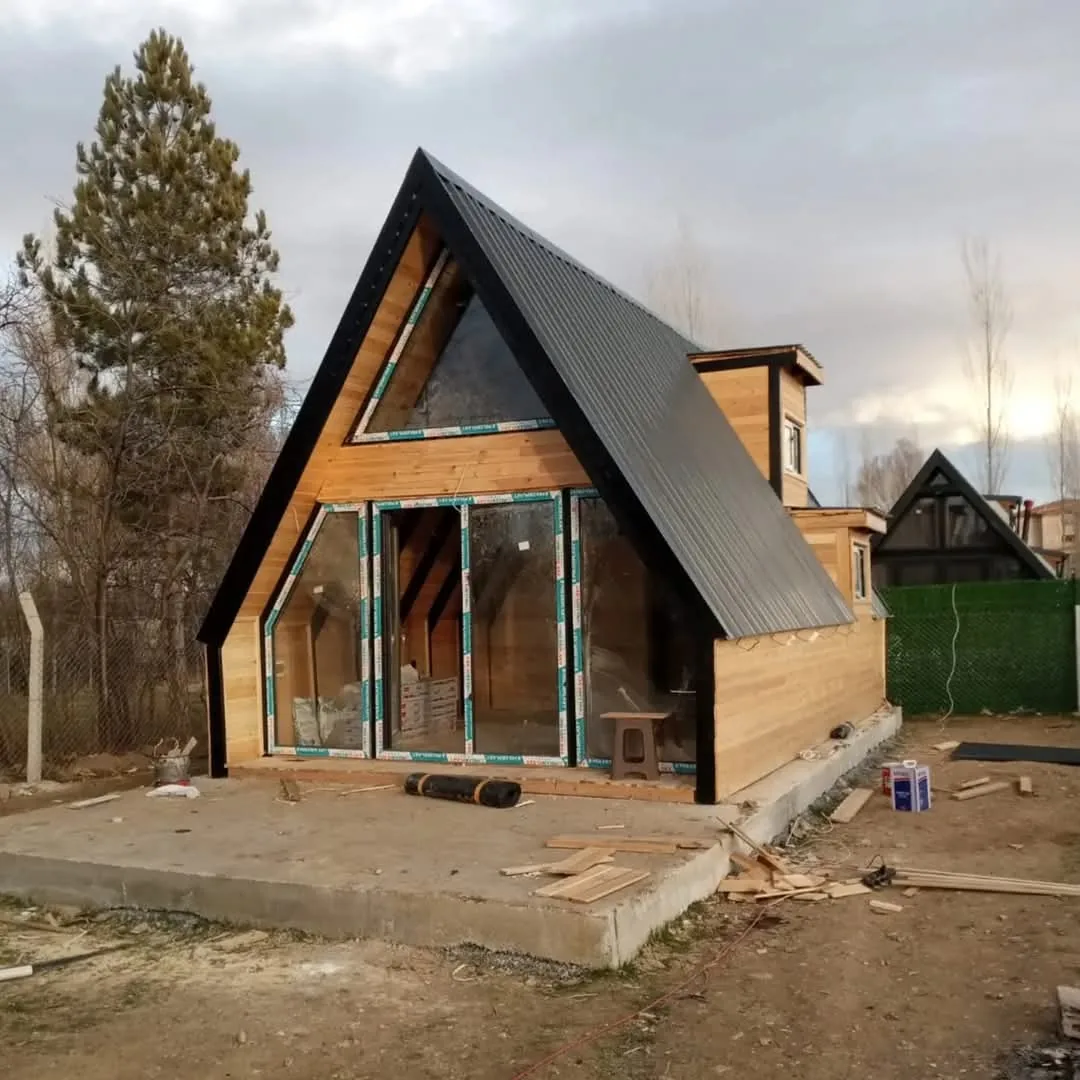 Pamukkale Bağ Evi — 72 m² Ahşap Ev